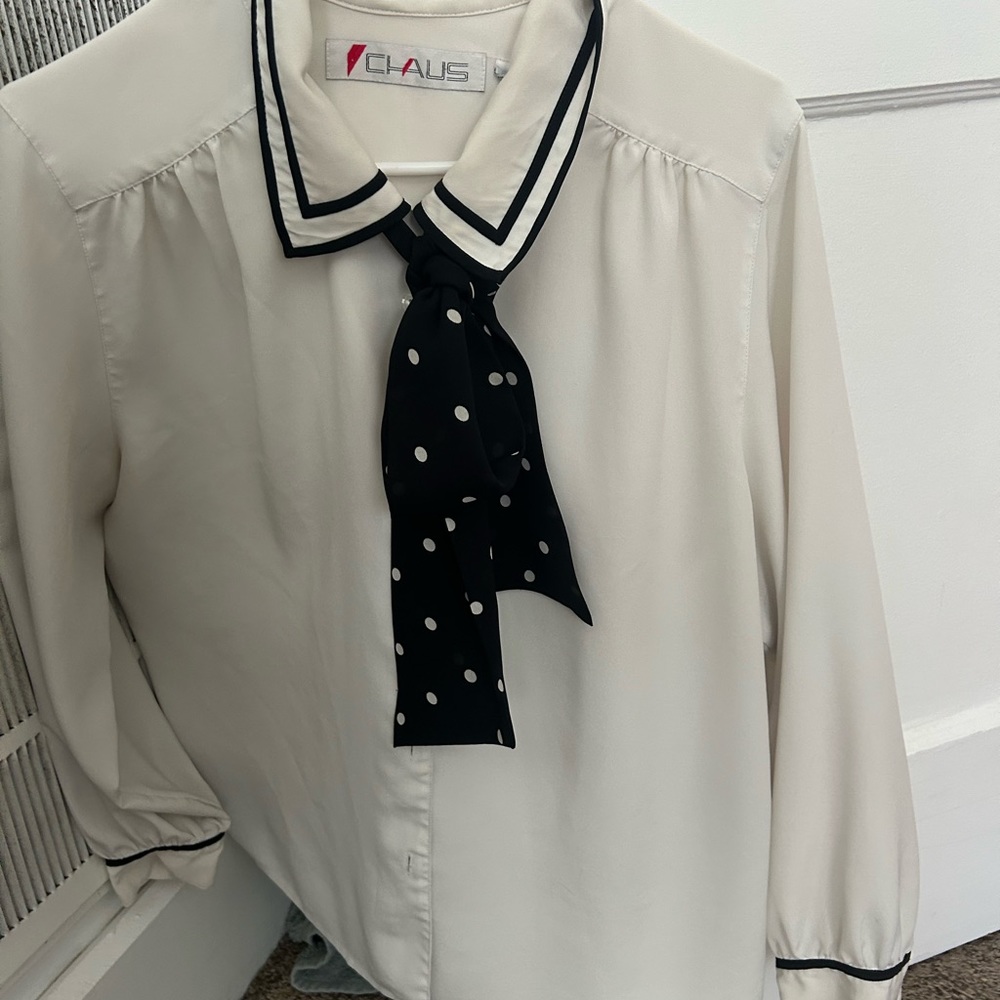 White button up